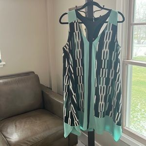 Step into spring with this sweet BCBG flare dress.